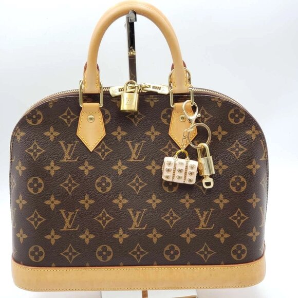 Authentic Louis Vuitton Lock & Key with unbranded Bag Keycharm - Picture 6 of 6